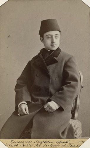 Prince Youssouff Izzedin Effendi of Turkey (1856-1916) Prince Youssouff Izzedin Effendi of Turkey (1856-1916)