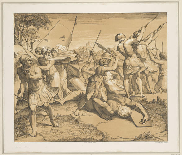 David kills Goliath David kills Goliath