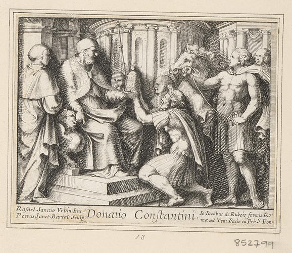 The Emperor Costantine's Donation