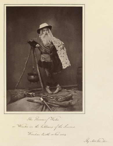 Albert Edward, Prince of Wales as 'Winter' Albert Edward, Prince of Wales as 'Winter'