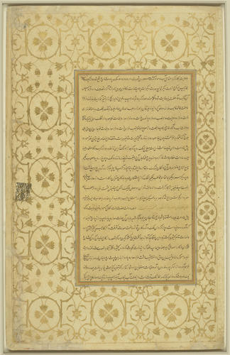 Master: Padshahnamah پادشاهنامه (The Book of Emperors) ‎‎
Item: The Arrival of Prince Awrangzeb at the court at Lahore (9 January 1640)