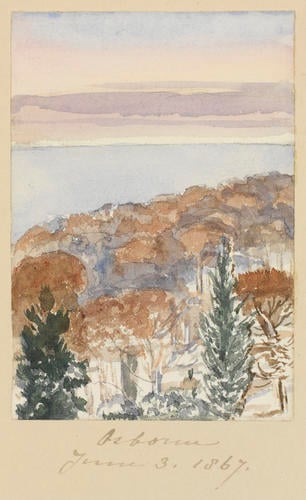 Master: SKETCHES FROM NATURE V. R. 1865 TO 1867
Item: Osborne