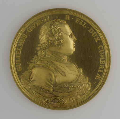 Medal commemorating the Battle of Culloden Medal commemorating the Battle of Culloden