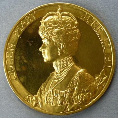 Medal commemorating the Coronation of George V Medal commemorating the Coronation of George V