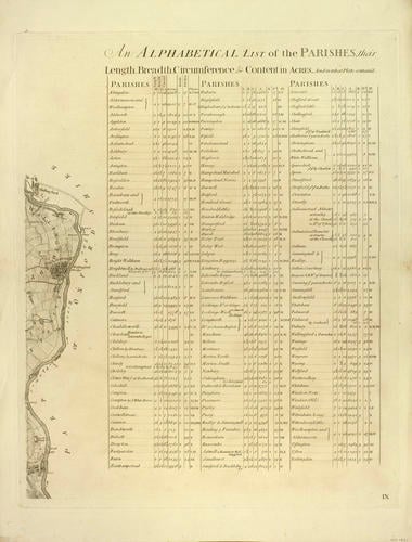 Rocque's Map of Berkshire Rocque's Map of Berkshire
