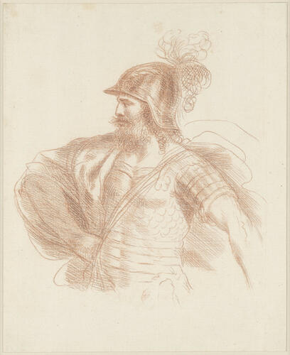 Mars wearing a plumed helmet Mars wearing a plumed helmet