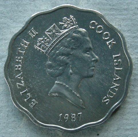Cook Islands. Specimen one dollar