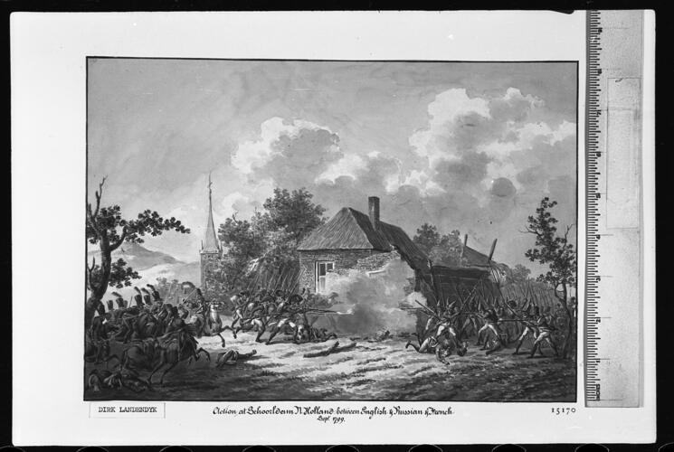 Action at Schoorldam, North Holland, 1799 Action at Schoorldam, North Holland, 1799