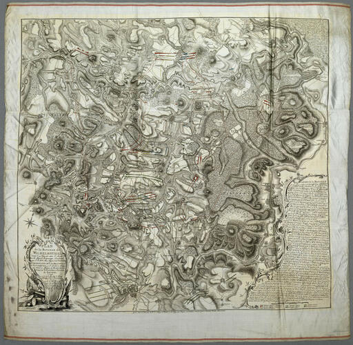 Map of the Battle of Wilhelmsthal, 1762 (Wilhelmsthal, Hesse, Germany) 51°24'00 Map of the Battle of Wilhelmsthal, 1762 (Wilhelmsthal, Hesse, Germany) 51°24'00