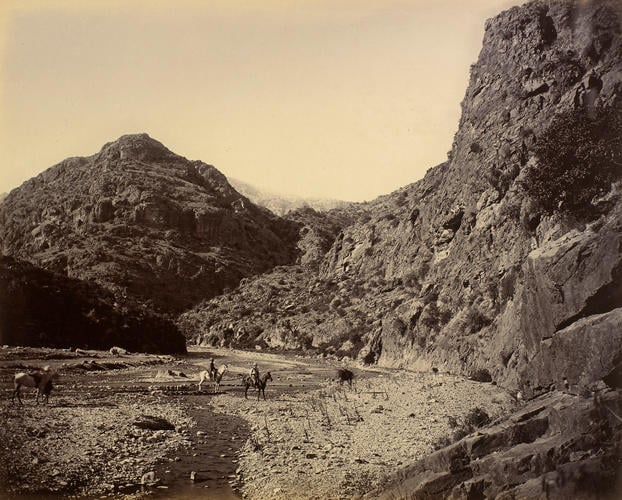 Road through the Khyber Pass Road through the Khyber Pass