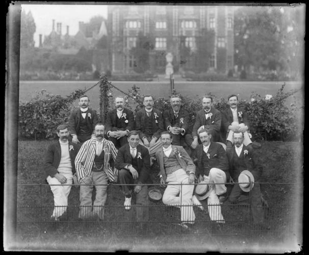 Members of the Royal Household at Sandringham House Members of the Royal Household at Sandringham House