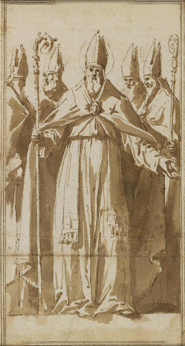 Five Greek Bishop Saints Five Greek Bishop Saints