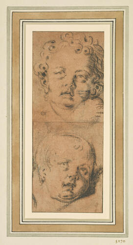 Heads of babies