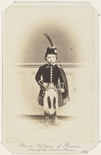 Wilhelm II, German Emperor, King of Prussia (1859-1941), when Prince Wilhelm of Prussia