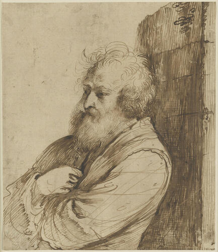 An old bearded man