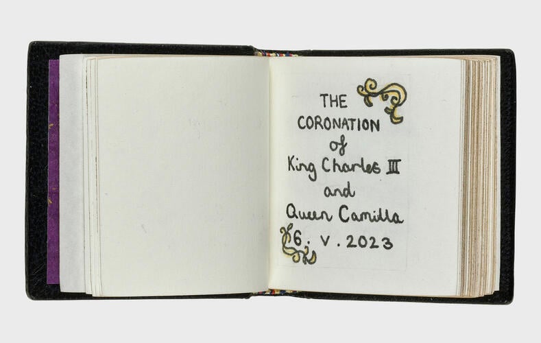 The Coronation of King Charles III and Queen Camilla, 6. V. 2023 / written by Robert Hardman ; illustrations by Phoebe Hardman