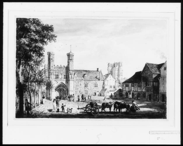 The Great Gateway of St Augustine's Monastery, Canterbury