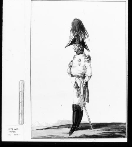 Austrian Army. 'Officier Supérieur de la Grosse Cavalerie Autrichien, 1815'