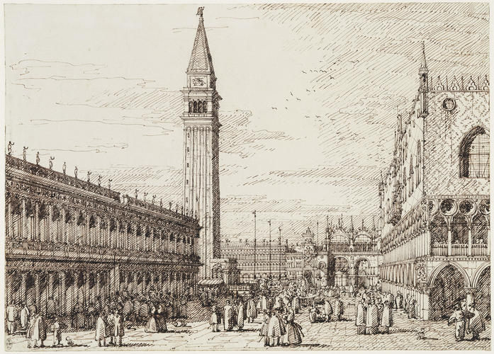 Venice: The Piazzetta, looking north