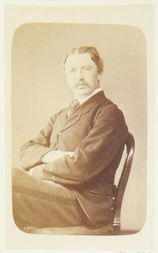 Surgeon Major Shepherd, killed at Insandlana. [Portraits of officers, non-commissioned officers and privates engaged in Zululand, 1879. Ashanti and Zululand portraits, 1873 and 1879]