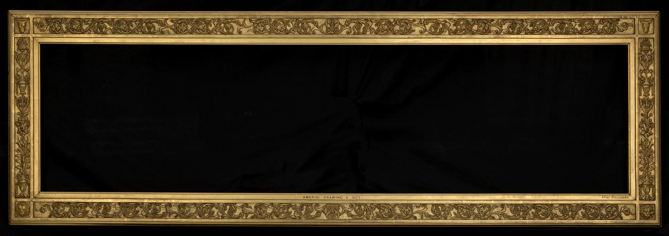 Frame for RCIN 402795, after Polidoro, Cupids Drawing a Net Frame for RCIN 402795, after Polidoro, Cupids Drawing a Net