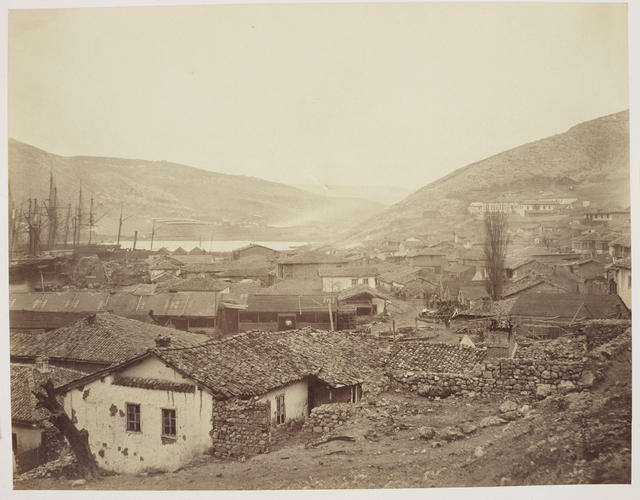 General View of Balaklava Hospital on the right