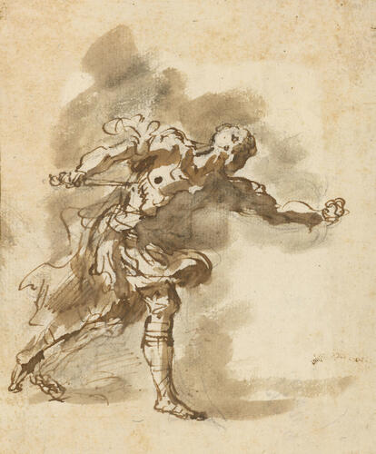 A study for a soldier A study for a soldier