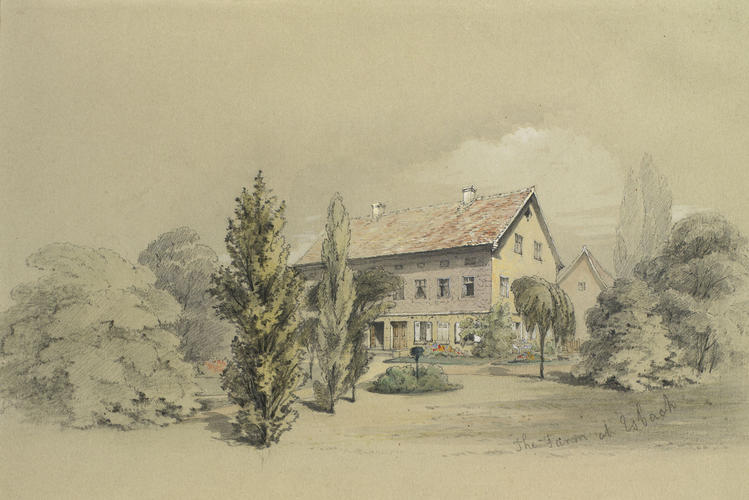 The farm at Esbach, near the Rosenau