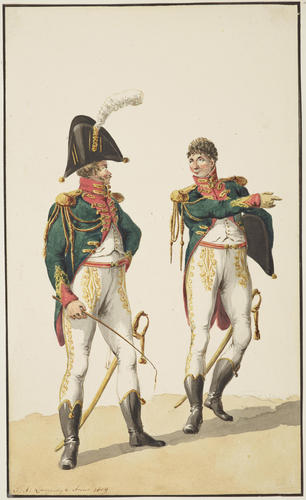 Netherlands Troops (Kingdom of Holland under Louis Napoleon). Cavalry Officers, 1809