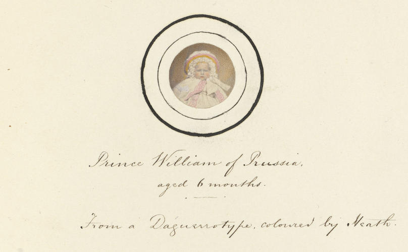 'Prince William of Prussia'; Prince Wilhelm, later Emperor Wilhelm II of Germany (1859-1941)