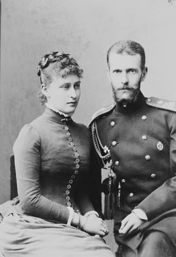 Grand Duke Sergei Alexandrovich and Grand Duchess Elizabeth Feodorovna, when Princess Elisabeth of Hesse