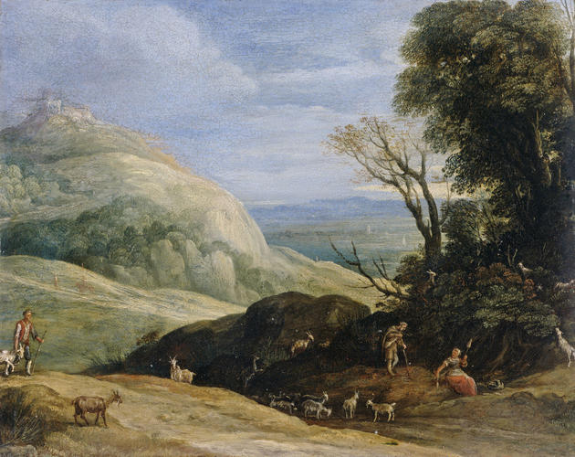A Landscape with Goatherds