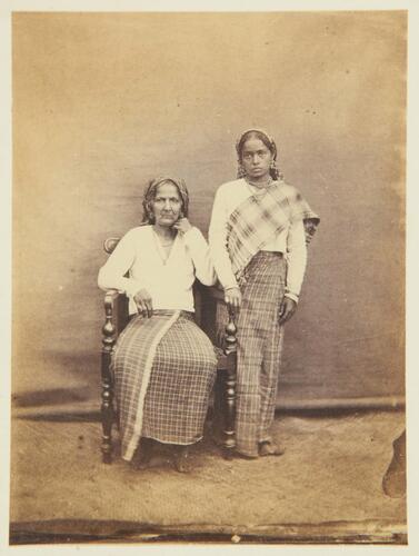 Lady Napier's visit to Travancore: Jewish women from Damascus, Cochin Lady Napier's visit to Travancore: Jewish women from Damascus, Cochin