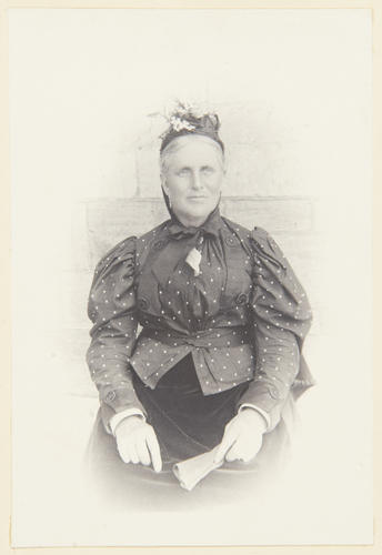 Mrs Kevett, age 55, Bodmin. [Album: Photographic Portraits, vol. 7/65 1892-1898]