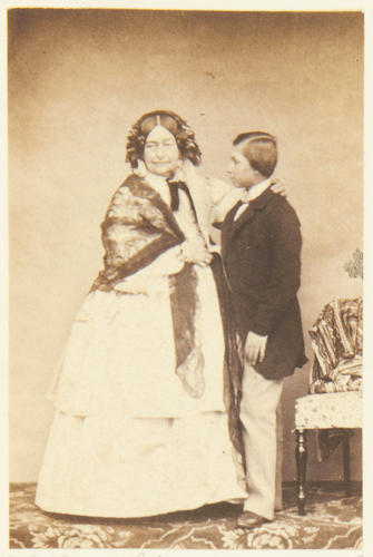 Princess Victoria, Duchess of Kent (1786-1861) with Prince Alfred, Duke of Saxe-Coburg and Gotha (1844-1900), when Prince Alfred Princess Victoria, Duchess of Kent (1786-1861) with Prince Alfred, Duke of Saxe-Coburg and Gotha (1844-1900), when Prince Alfred