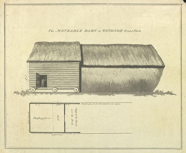 The Moveable Barn in Windsor Great Park