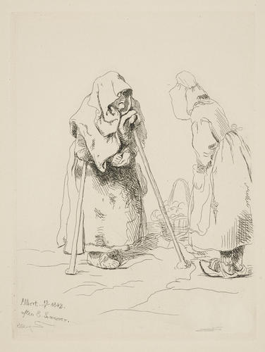 Two peasant women