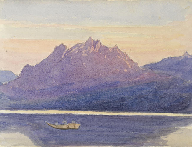 View of a lake and mountains