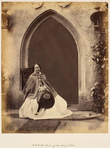'H. R. H. The Duchess of Saxe Coburg & Gotha'; Alexandrine, Duchess of Saxe-Coburg and Gotha (1820-1904)