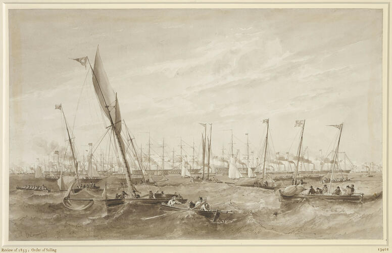 The Naval Review: The Order of Sailing, 11 August 1853