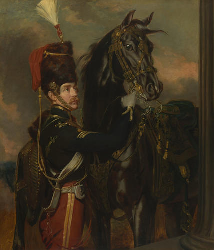 Mercury with a Sergeant of the 11th Hussars
