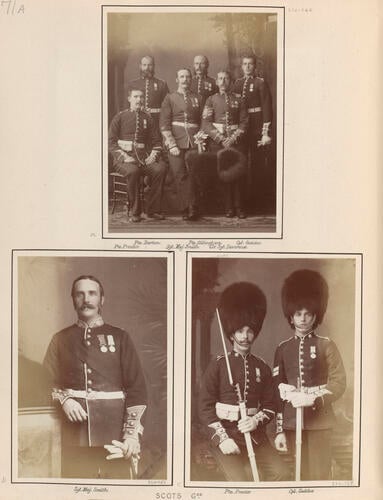 Soldiers from the Scots Guards who served in the Anglo-Egyptian War