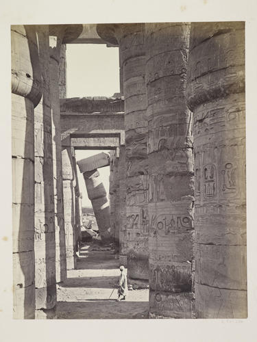 Carnac - Interior view in Hall of Columns