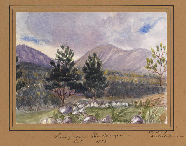 Master: Queen Victoria's Sketchbook 1848-1854
Item: View from the Danzic