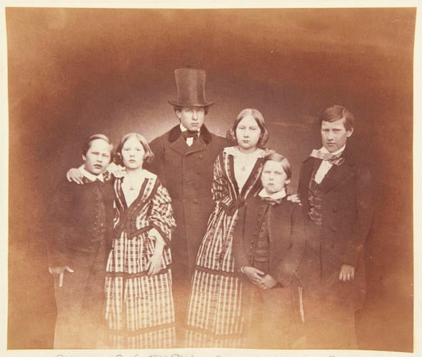 Portugese Royal Family, 1854 [Photographic Portraits. Vol 1/59 (1853-1857)]