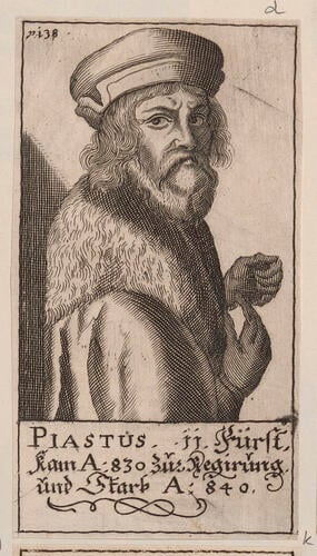 Master: [Counts and Kings of Poland]
Item: PIASTUS