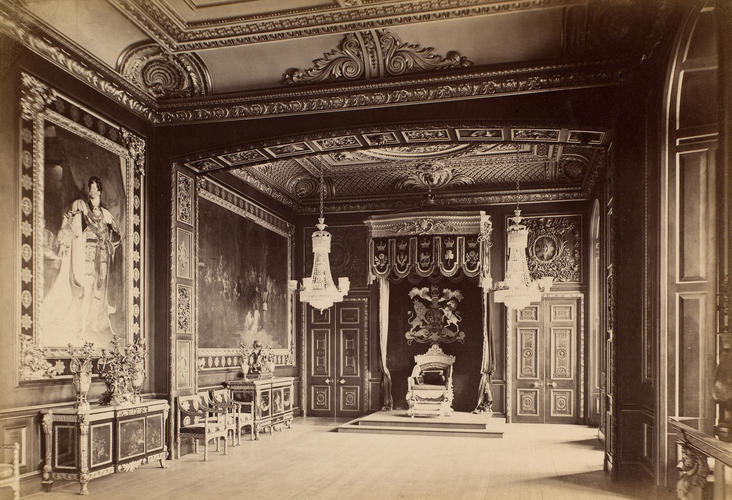 The Throne Room at Windsor Castle The Throne Room at Windsor Castle