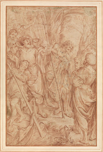 St John the Baptist Preaching