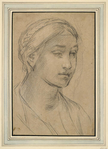 The head of a woman The head of a woman