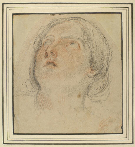 The head of a woman The head of a woman